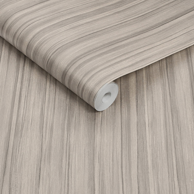 140096 Linear Luxe Pewter Wallpaper by Abigail Ahern