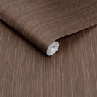 140099 Fibre Stripe Sable Wallpaper  by Abigail Ahern