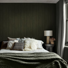 140101 Fibre Stripe Forest Wallpaper by Abigail Ahern