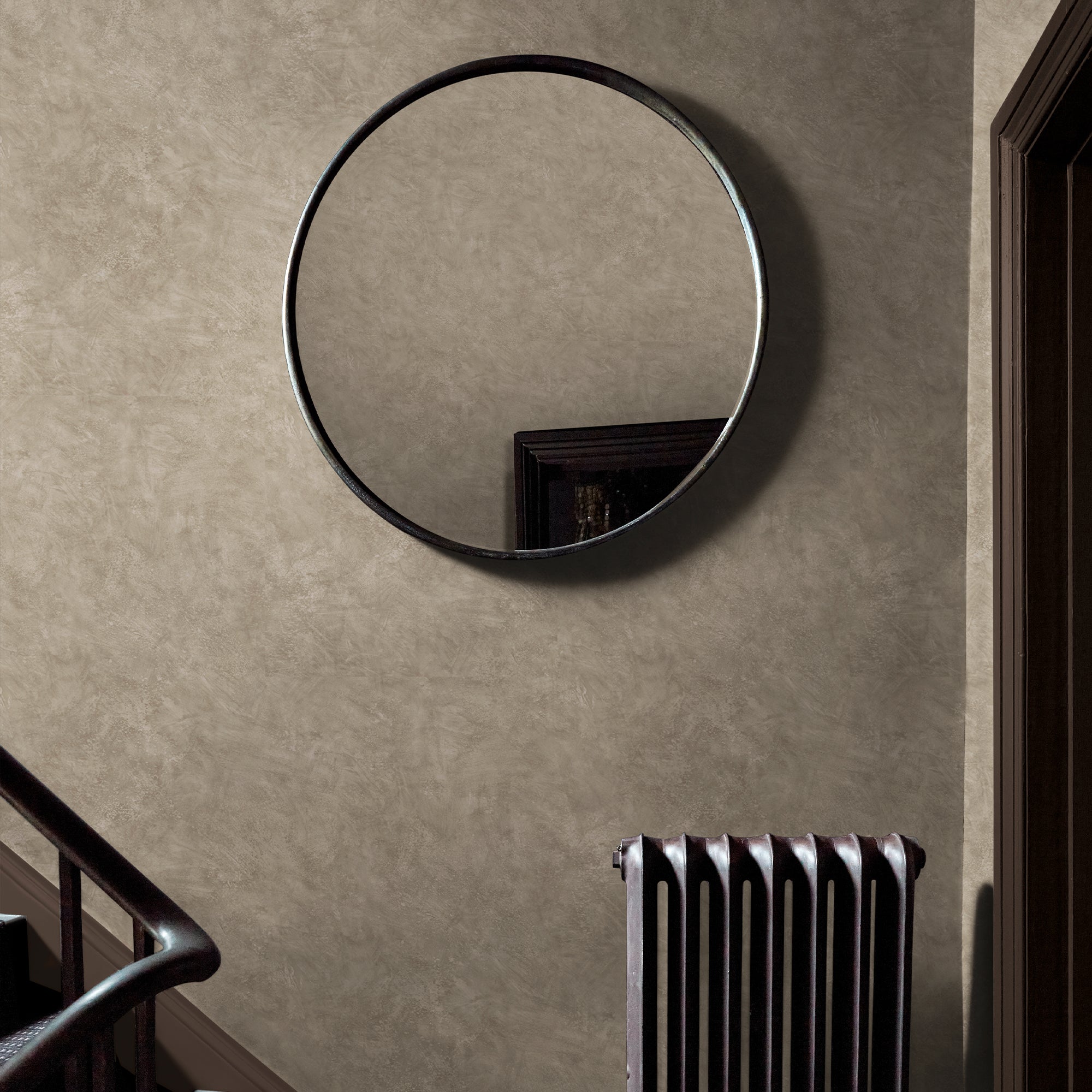 140111 Urbanite Tadelakt Buff Wallpaper by Abigail Ahern