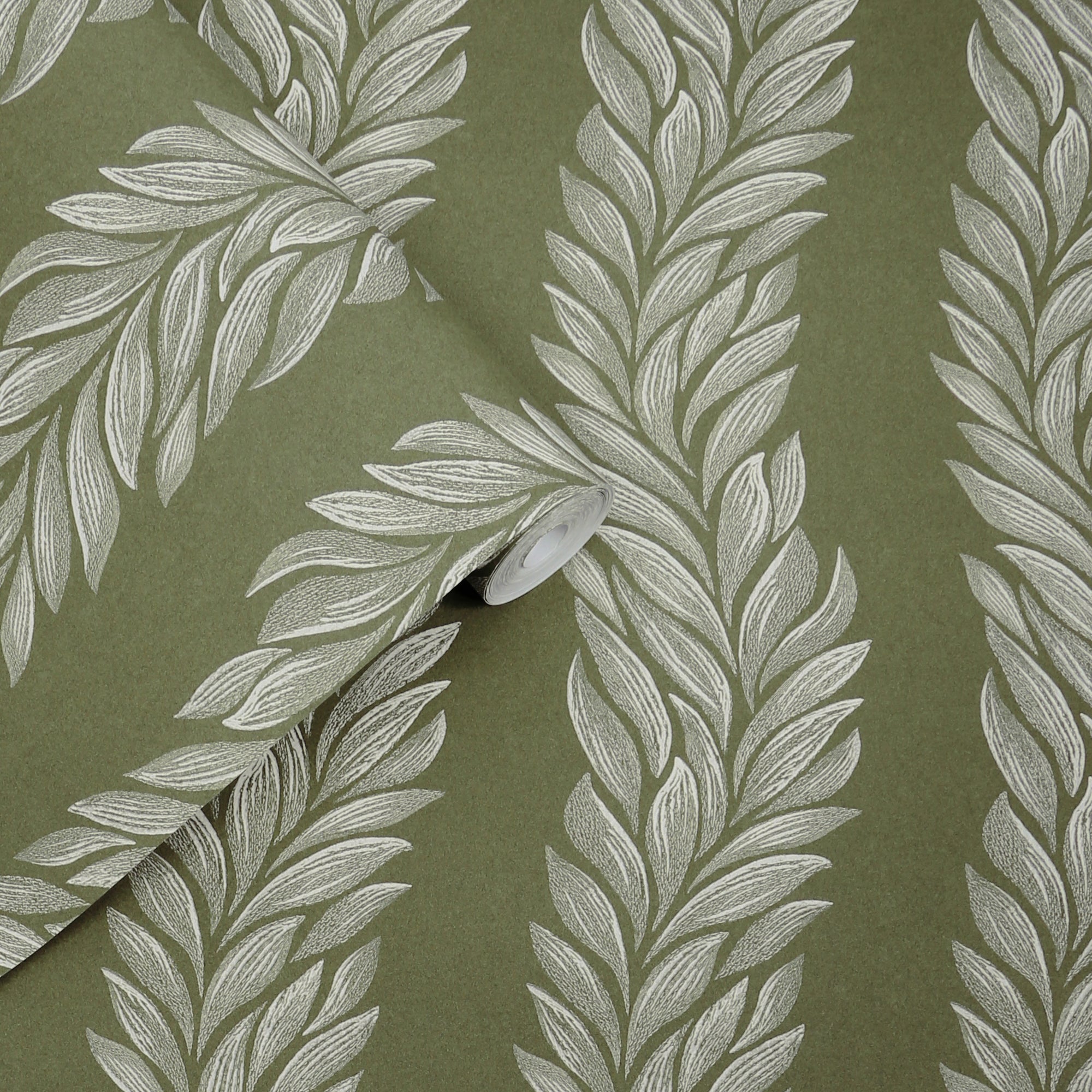 140321 Coulderton Leaves Wallpaper by Laura Ashley