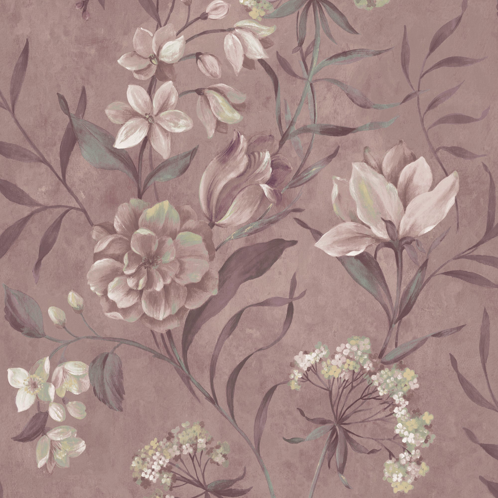 140325 Blairmore Floral Wallpaper by Laura Ashley