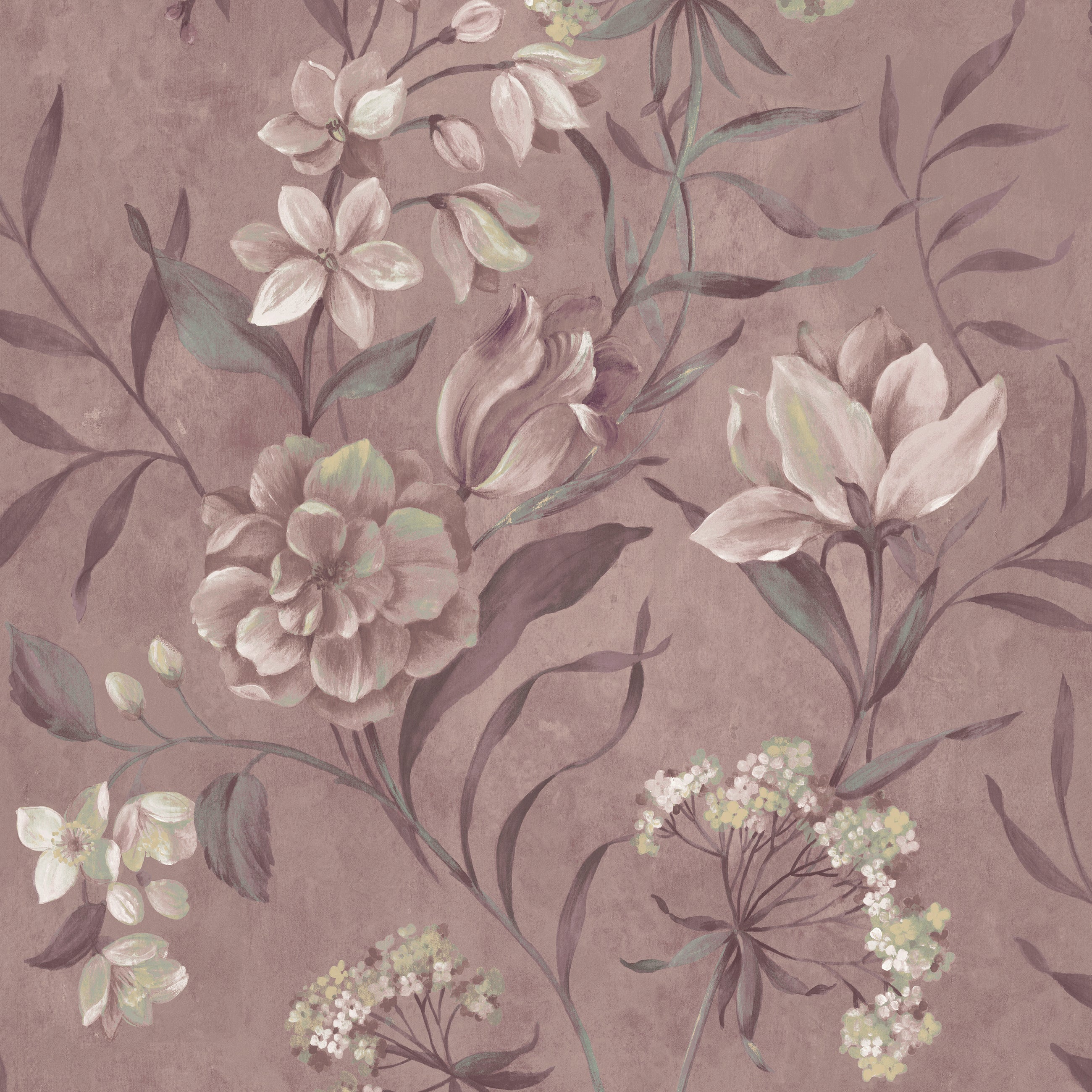 140325 Blairmore Floral Wallpaper by Laura Ashley