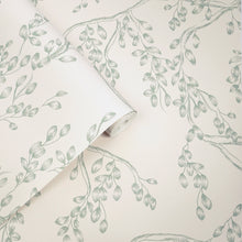 140333 Rainham Willow Wallpaper by Laura Ashley