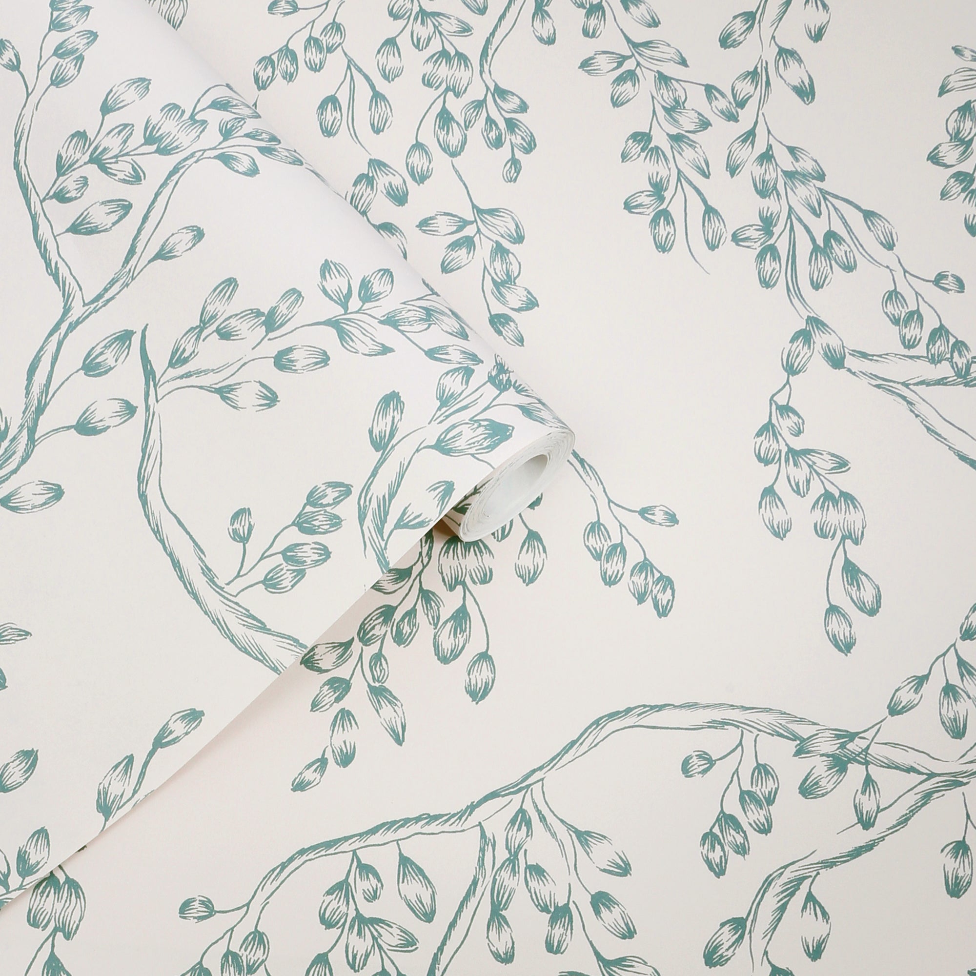 140334 Rainham Willow Wallpaper by Laura Ashley