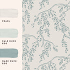 140334 Rainham Willow Wallpaper by Laura Ashley