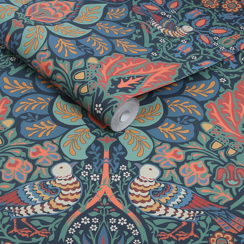 140477 Dove & Rose Midsummer William Morris at Home Wallpaper by Graham & Brown