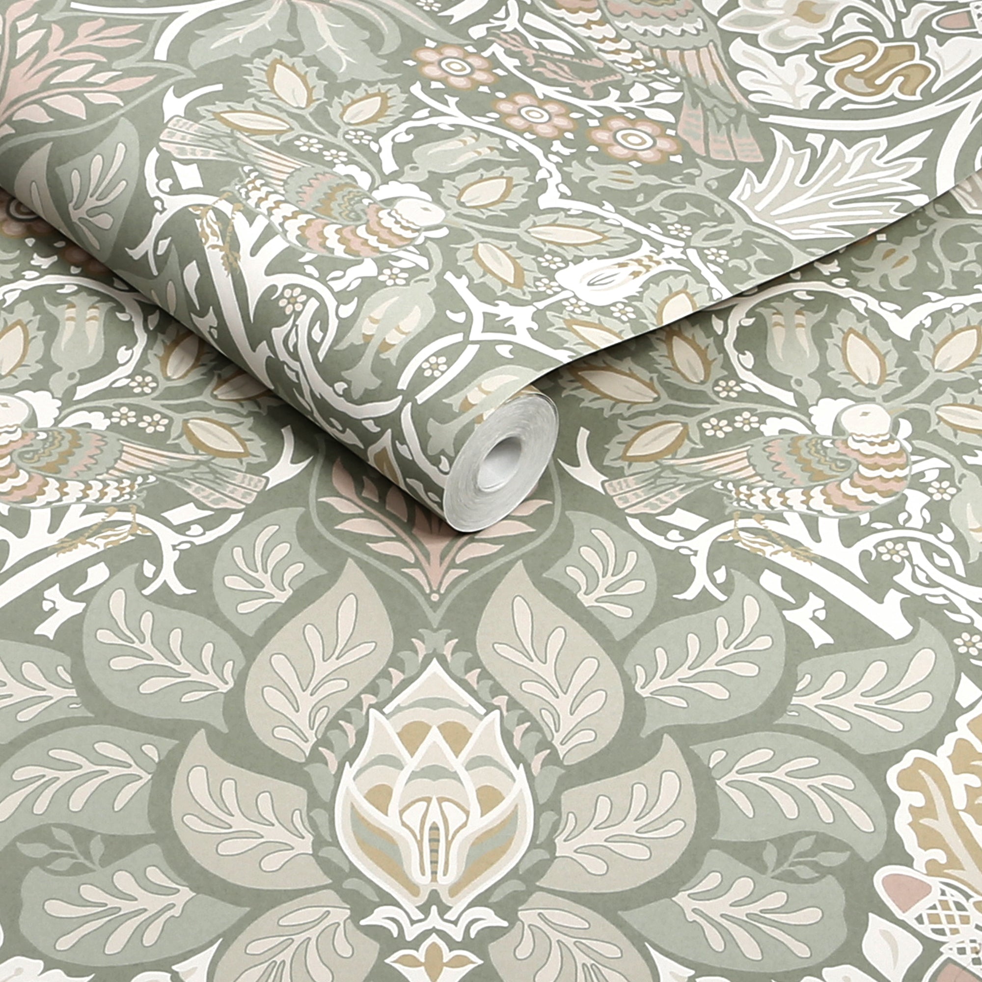 140482 Dove & Rose Spring Garden William Morris at Home Wallpaper by Graham & Brown