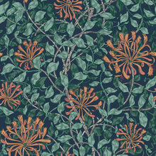 140484 Honeysuckle Tidewater Blue William Morris at Home Wallpaper by Graham & Brown