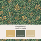 140487 Honeysuckle Verde William Morris at Home Wallpaper by Graham & Brown