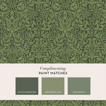 140490 Acorn Garden Green William Morris at Home Wallpaper by Graham & Brown