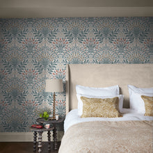 140493 Garden Dusty Blue William Morris at Home Wallpaper by Graham & Brown