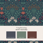 140494 Garden Moonlight William Morris at Home Wallpaper by Graham & Brown