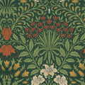 Garden Moss Green Wallpaper by William Morris at Home
