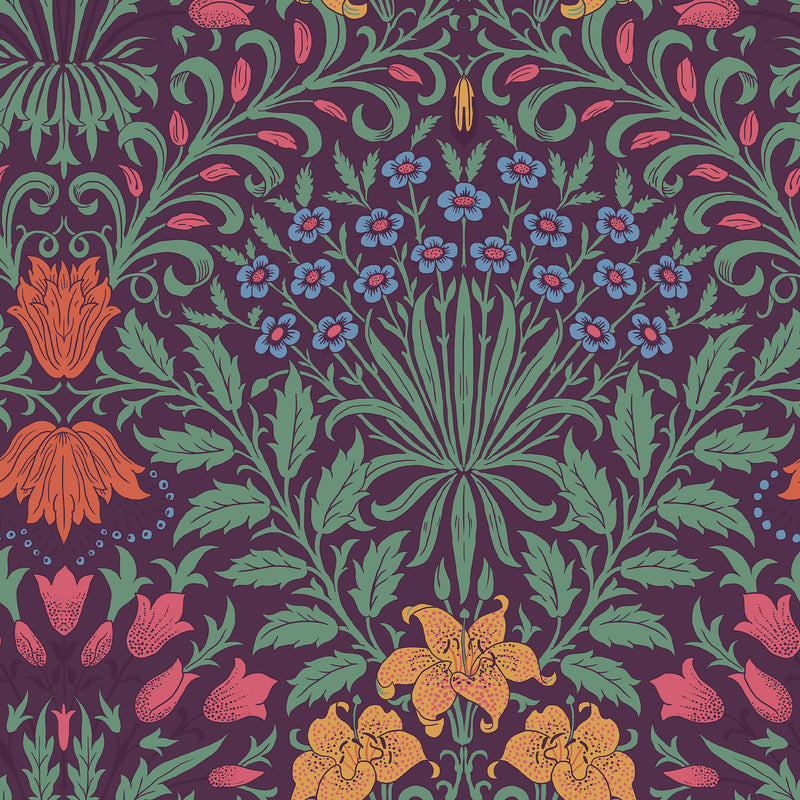 140498 Garden Dewberry William Morris at Home Wallpaper by Graham & Brown