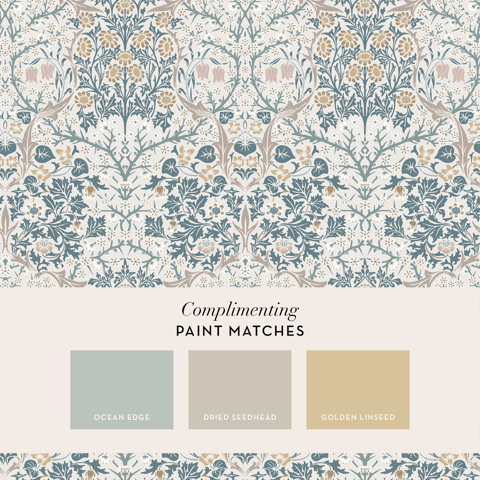 140505 Blackthorn Daydream William Morris at Home Wallpaper by Graham & Brown