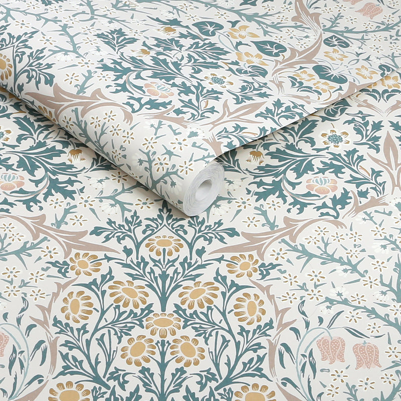 140505 Blackthorn Daydream William Morris at Home Wallpaper by Graham & Brown
