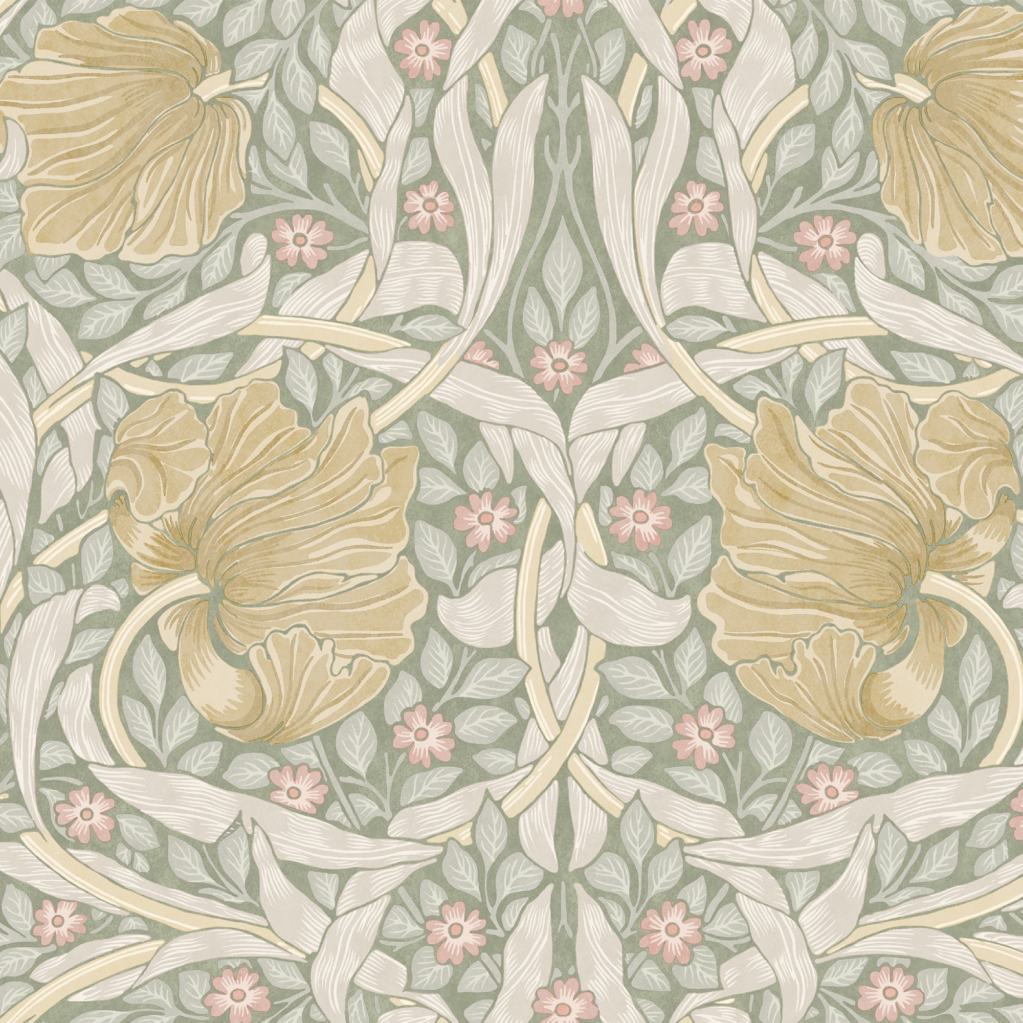 140506 Pimpernel Spring Breeze William Morris at Home Wallpaper by Graham & Brown