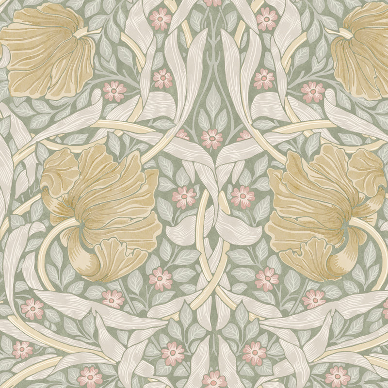 140506 Pimpernel Spring Breeze William Morris at Home Wallpaper by Graham & Brown