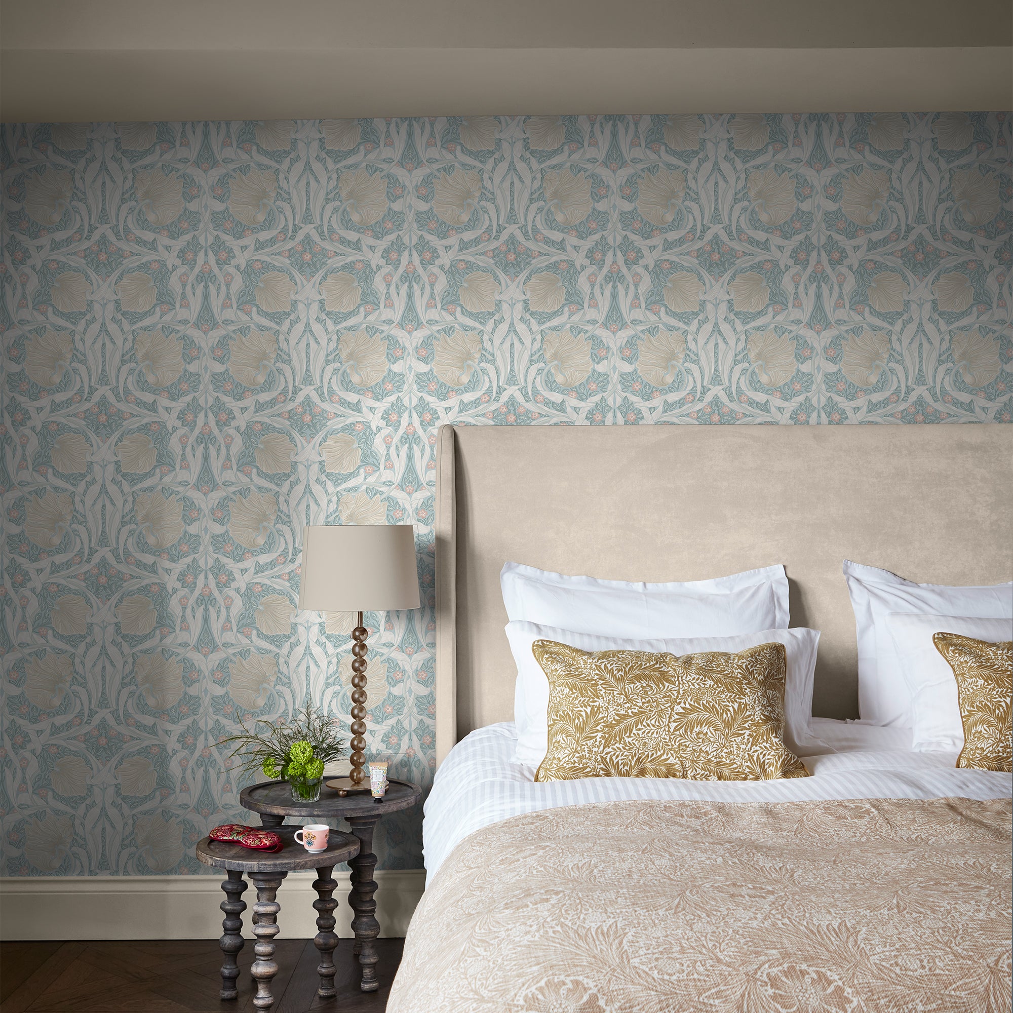 140507 Pimpernel Ocean William Morris at Home Wallpaper by Graham & Brown