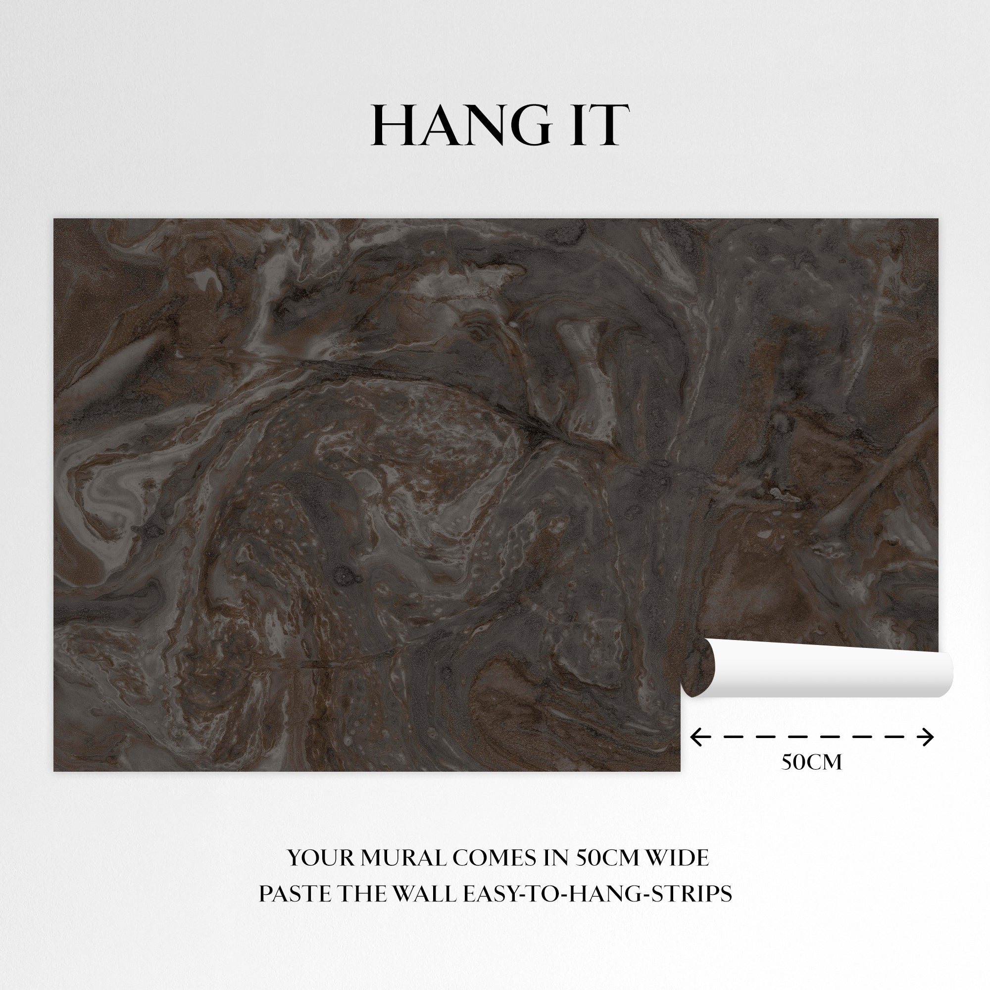 140682 Ethereal Marble Onyx mural by Abigail Ahern