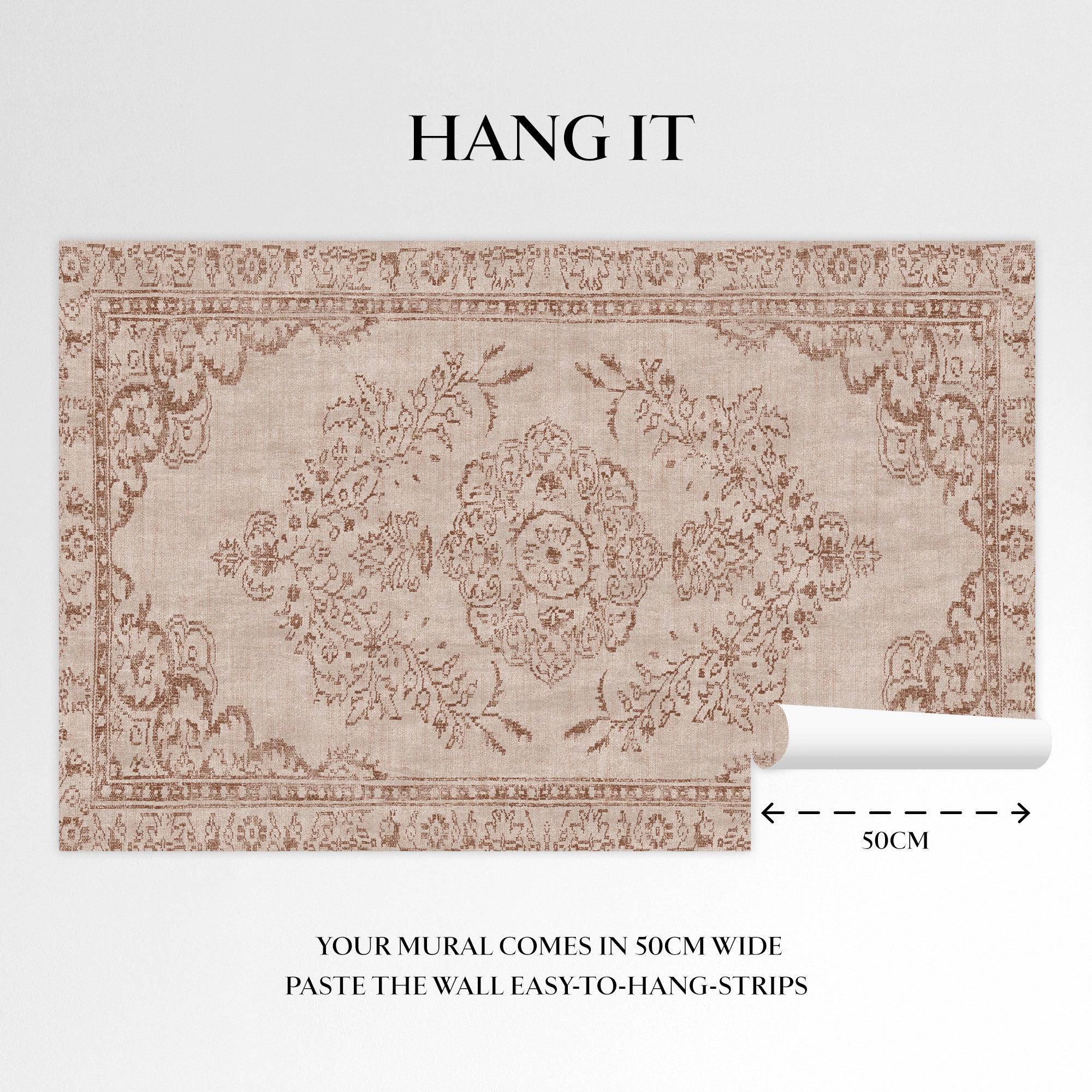 140691 Tapestry Clay mural by Abigail Ahern