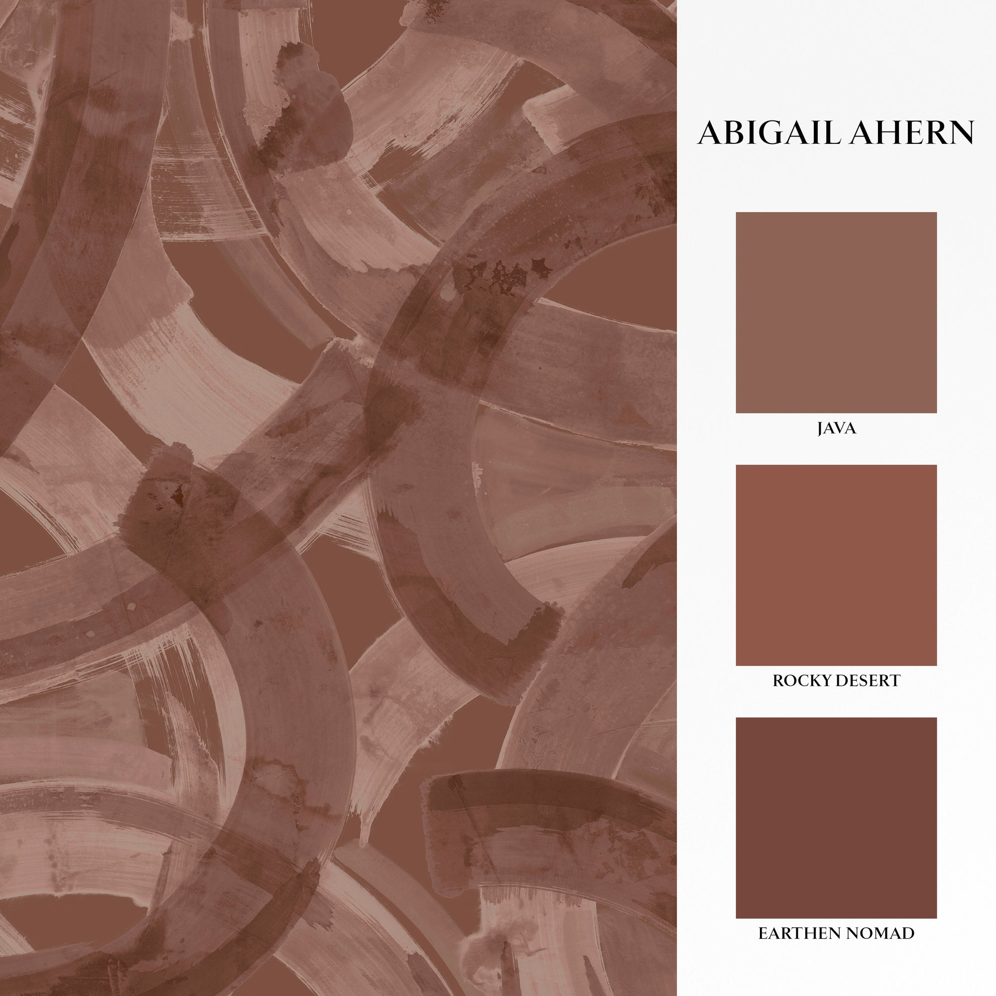140727 Nomad Terracotta mural by Abigail Ahern