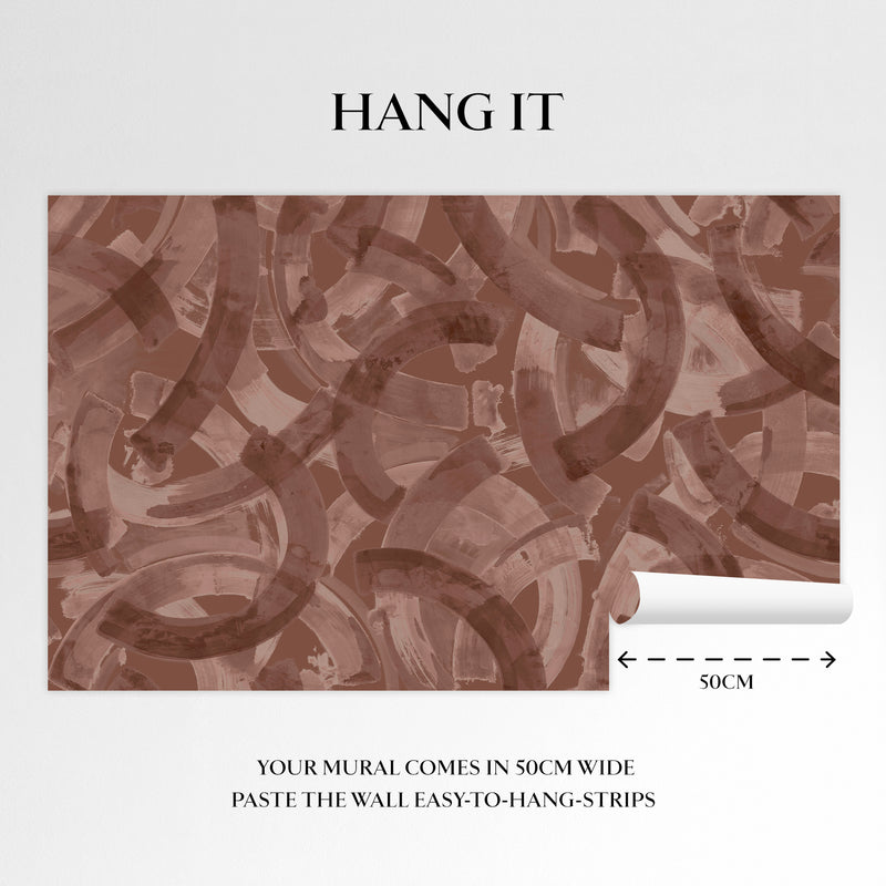 140727 Nomad Terracotta mural by Abigail Ahern