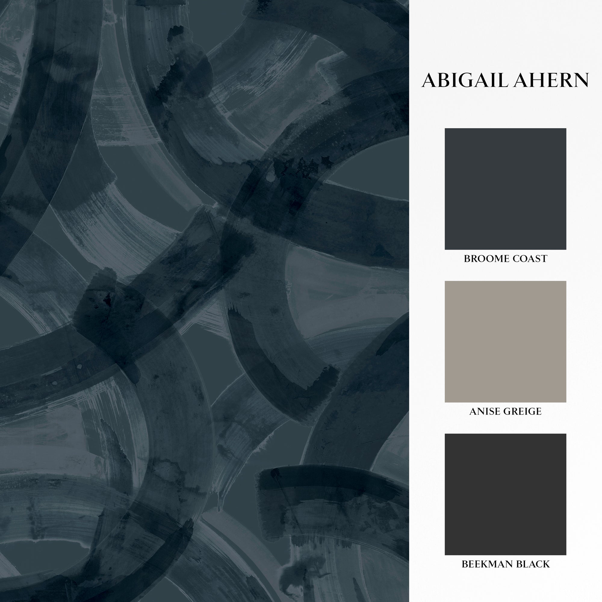 140745 Nomad Midnight mural by Abigail Ahern