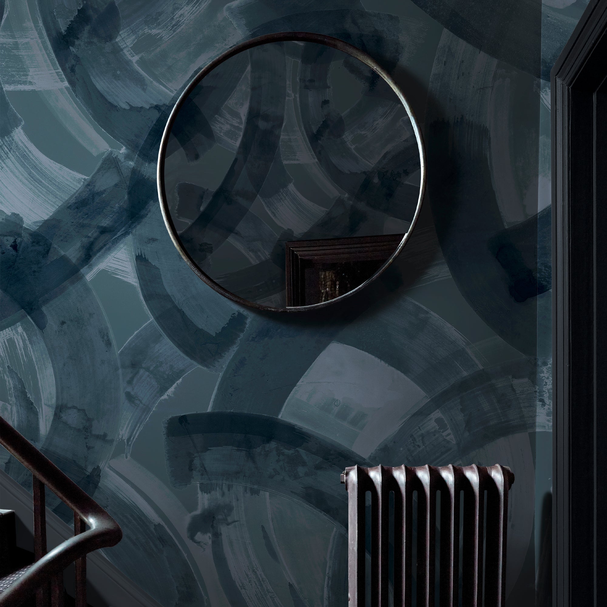 140745 Nomad Midnight mural by Abigail Ahern