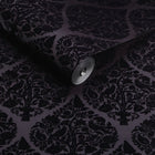 142018 Woodland Fable Plum Wallpaper by Graham & Brown