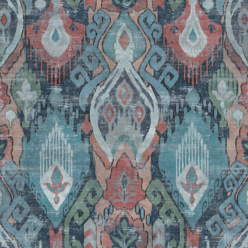 142305 Daraee Tapestry Blue Wallpaper by Graham & Brown