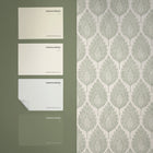 142307 Flame Leaf Neutral Wallpaper by Graham & Brown