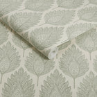 142307 Flame Leaf Neutral Wallpaper by Graham & Brown