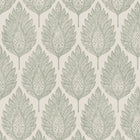 142307 Flame Leaf Neutral Wallpaper by Graham & Brown