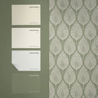 142308 Flame Leaf Sage Wallpaper by Graham & Brown