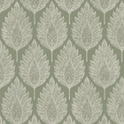 142308 Flame Leaf Sage Wallpaper by Graham & Brown