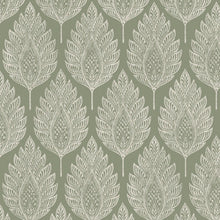142308 Flame Leaf Sage Wallpaper by Graham & Brown