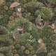 Treetop Troop Green Wallpaper by Graham & Brown
