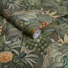 142316 Jungle Jamboree Sage Wallpaper by Graham & Brown