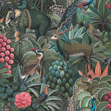 142317 Jungle Jamboree Green Wallpaper by Graham & Brown