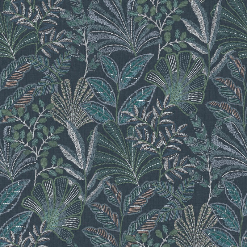 142319 Vendura Weave Navy Wallpaper by Graham & Brown