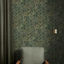 142320 Vendura Weave Emerald Wallpaper by Graham & Brown