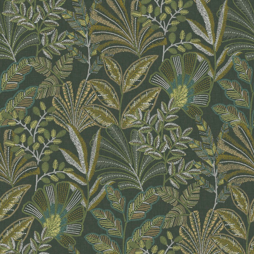 142320 Vendura Weave Emerald Wallpaper by Graham & Brown