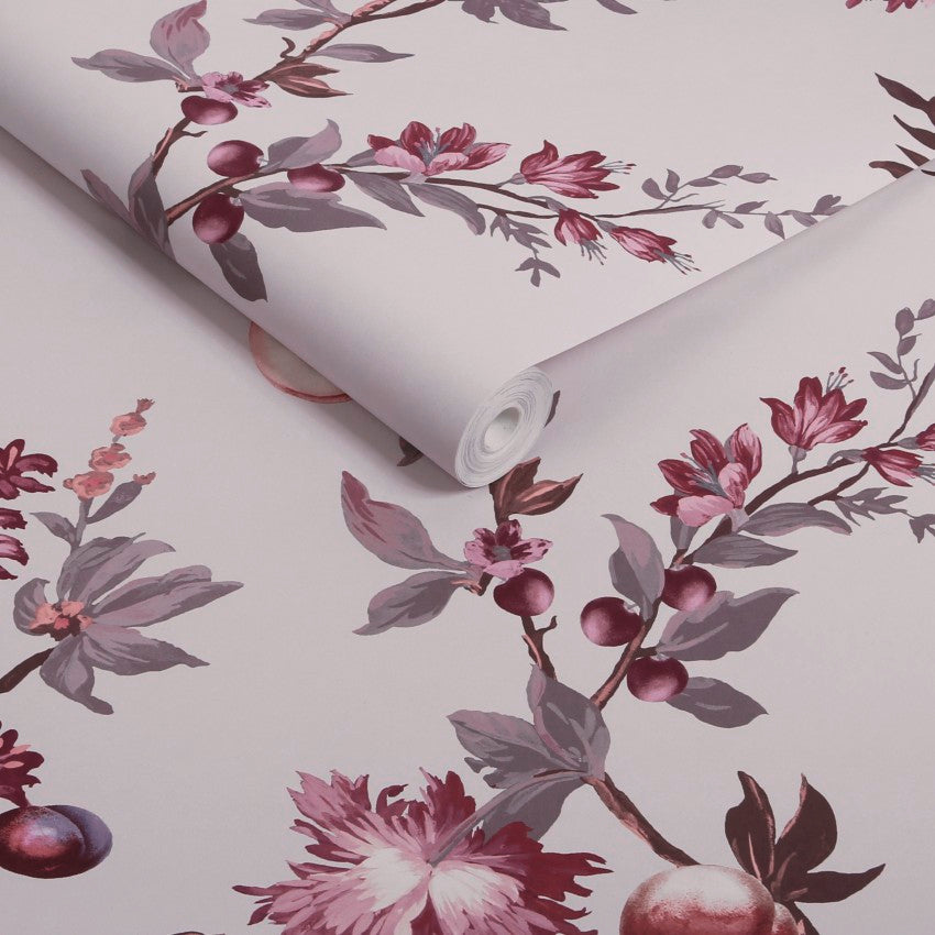 142341 Allurium Pink Wallpaper by Graham & Brown