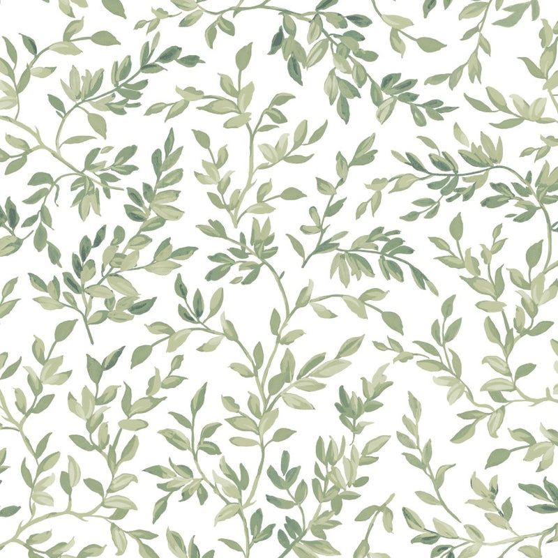 142345 Archivist’s Leaf Day Wallpaper by Graham & Brown
