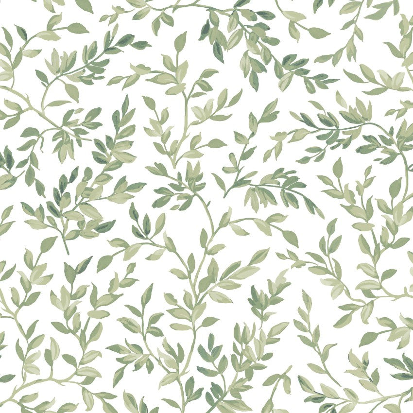 142345 Archivist’s Leaf Day Wallpaper by Graham & Brown