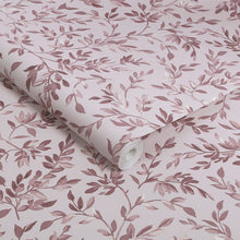 142346 Archivist’s Leaf Pink Wallpaper by Graham & Brown