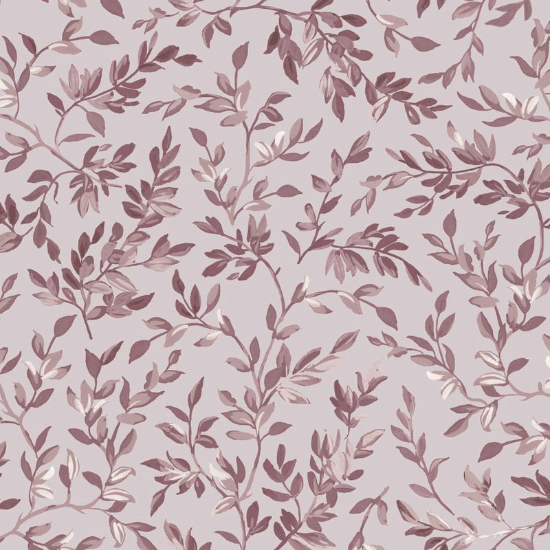 142346 Archivist’s Leaf Pink Wallpaper by Graham & Brown