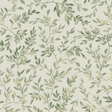 142348 Archivist’s Leaf Sage Wallpaper by Graham & Brown